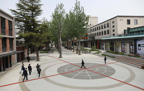 北京卫星制造厂科技园内景